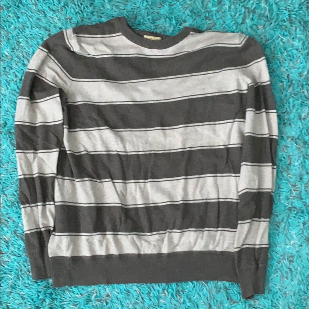 Sonoma Men’s Sweater striped tan/beige